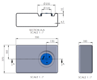 Wassertank Camper 36 Liter – Frischwassertank für Wohnmobil & Van
