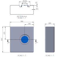 Wassertank Camper 55 Liter