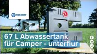 Wohnmobil Abwassertank Unterflur 67 Liter für Renault Master (ab Modell 2010)
