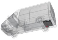 Wohnmobil Abwassertank Unterflur 100 Liter Wohnwagen Caravan Camper für Sprinter, Crafter, TGE (ab Modell 2017)