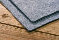 Camper Filz hellgrau VANUE® selbstklebend, 2,5 mm dick, 1 m, Breite 1,2 m