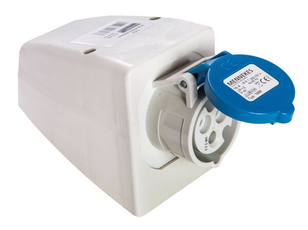 CEE Wandsteckdose 3-polig / 230 V / 16 A