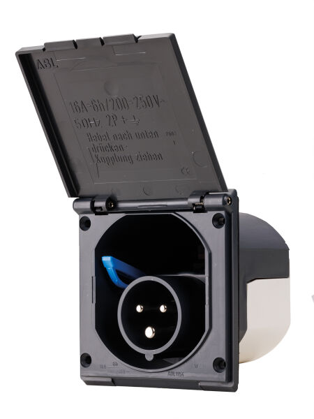 Caravan-Einspeisestecker, 230 V / 16 A / 3-polig