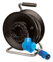 Kunststoff-Campinggerätetrommel, 230 V, CEE, 25m