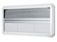 Wohnmobil Fenster 650x300mm Komplett Set mit Rollo und Moskitonetz