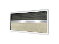 Wohnmobil Fenster 650x300mm Komplett Set mit Rollo und Moskitonetz