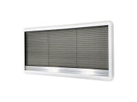 Wohnmobil Fenster 650x300mm Komplett Set mit Rollo und Moskitonetz