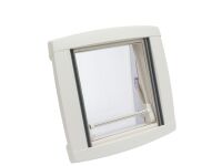 Wohnmobil Dachfenster Vision Star M 400 x 400 mm cremeweiß